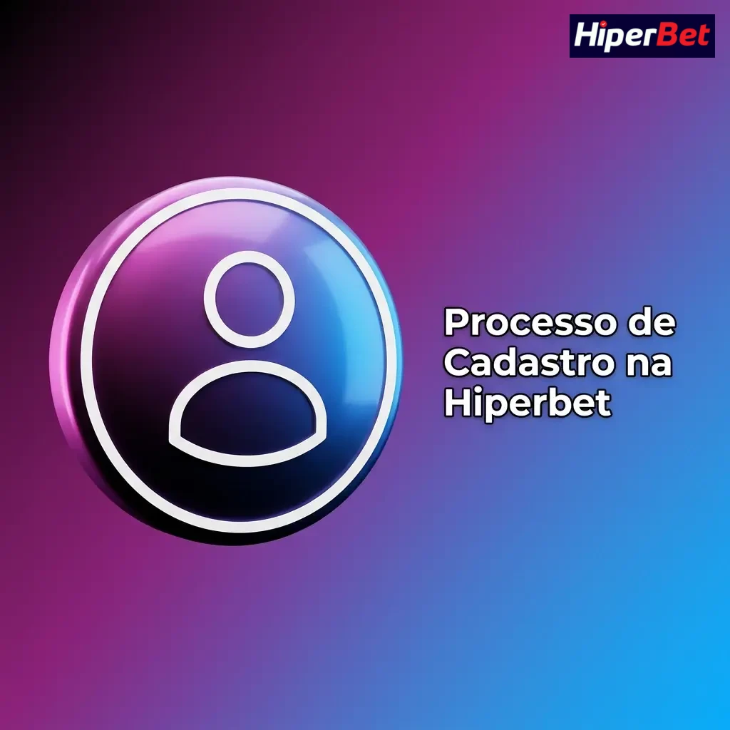 Etapas do cadastro na Hiperbet: iniciar, preencher dados, escolher e-mail/celular, confirmar código e configurar conta.
